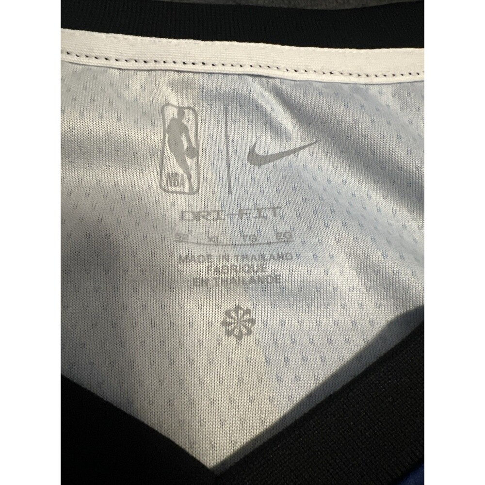 XL Brooklyn Nets City Edition KAWS NBA Jersey Nike 60 Basketball BLANK - Picture 6 of 9